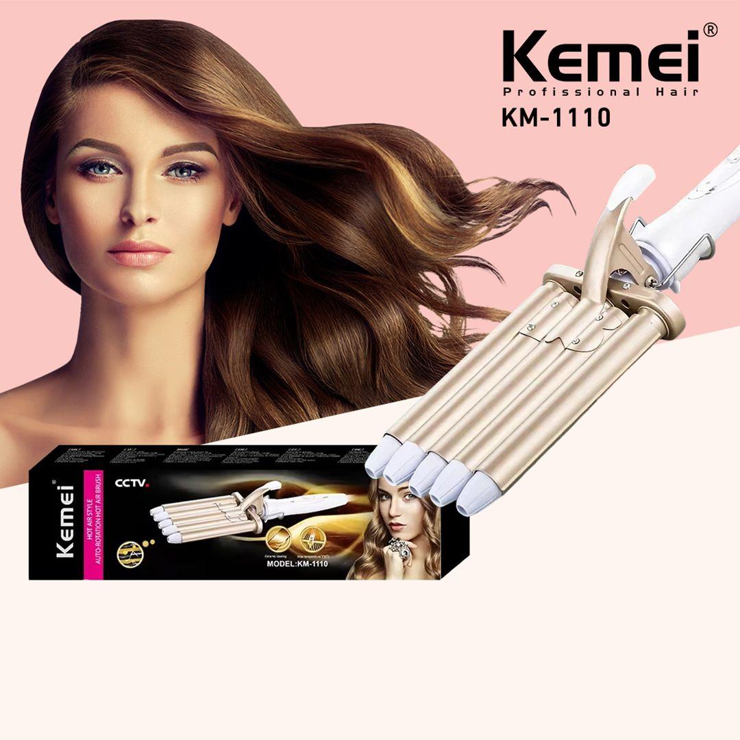 مكواة كهربائية لتمويج الشعر Kemei KM-1110 