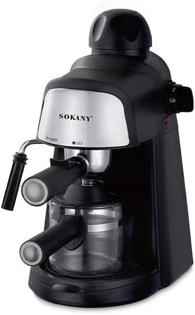 ماكينة قهوة Sokany Espresso – تحضير إسبريسو وكابتشينو باحترافية