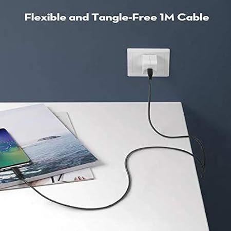 كابل RAVPower Type-C إلى Type-C بطول 3.3 قدم/1 متر