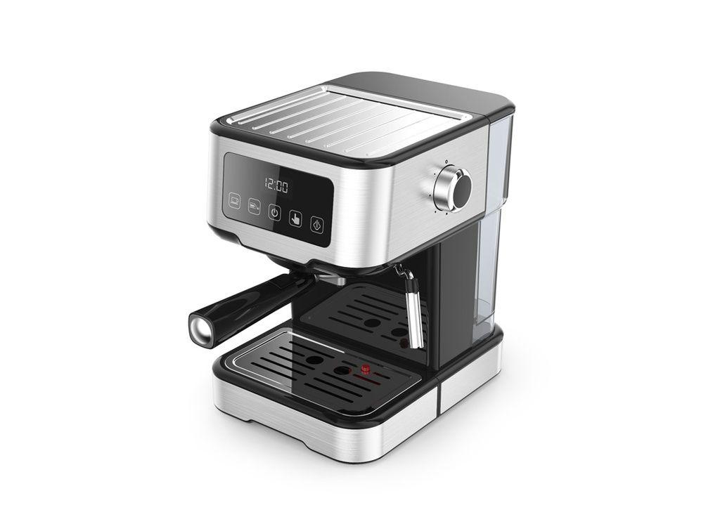 ماكينة قهوة Lepresso Digital Coffee Machine – ضغط 15 بار مع فلتر كبسولات وشاشة رقمية
