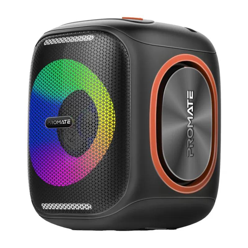 مكبر صوت لاسلكي حقيقي LumiSound™ HD بقوة 40 واط مع أضواء RGB، تشغيل لمدة 6 ساعات
