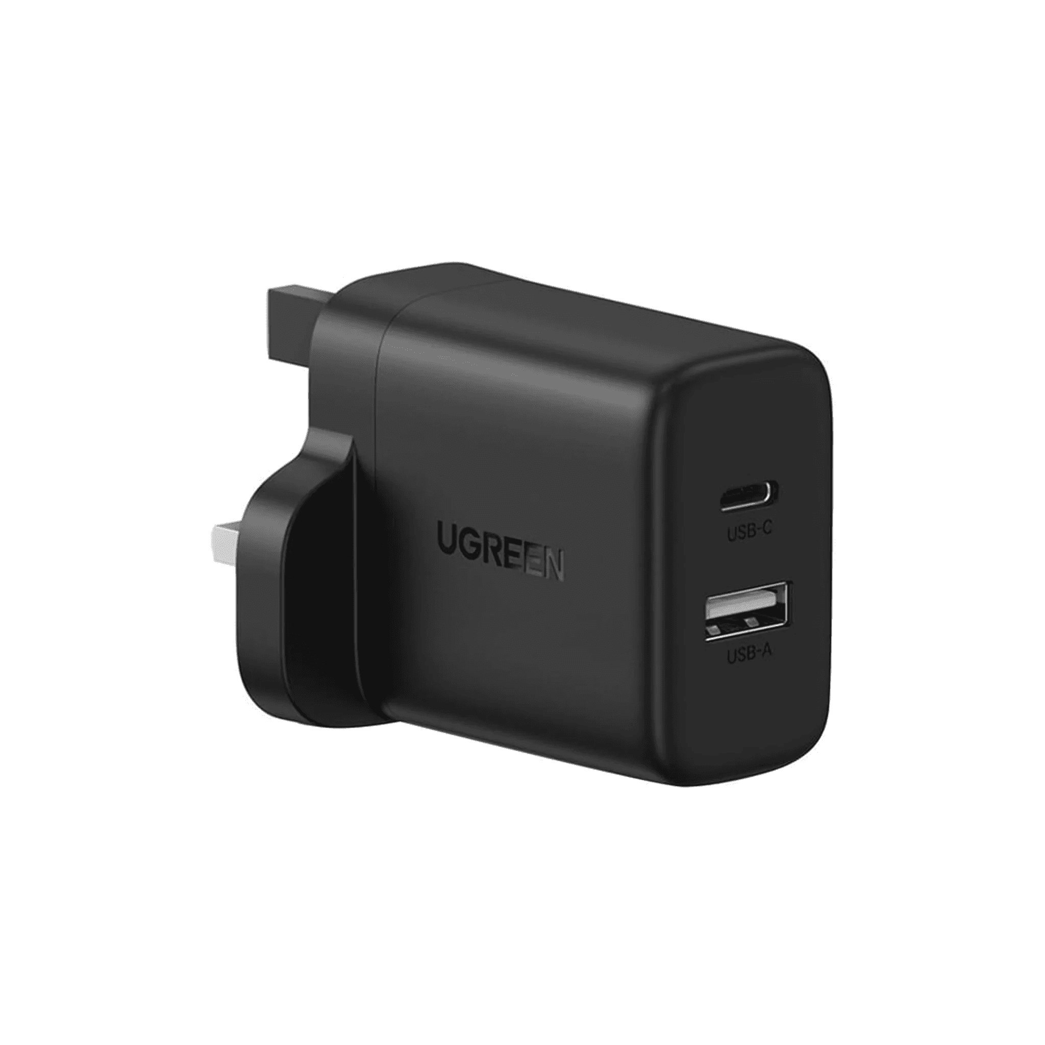 شاحن 20 وات USB من النوع C GaN ثنائي المنافذ 1C1A شحن سريع محول شاحن iPhone شحن آمن وحجم محمول