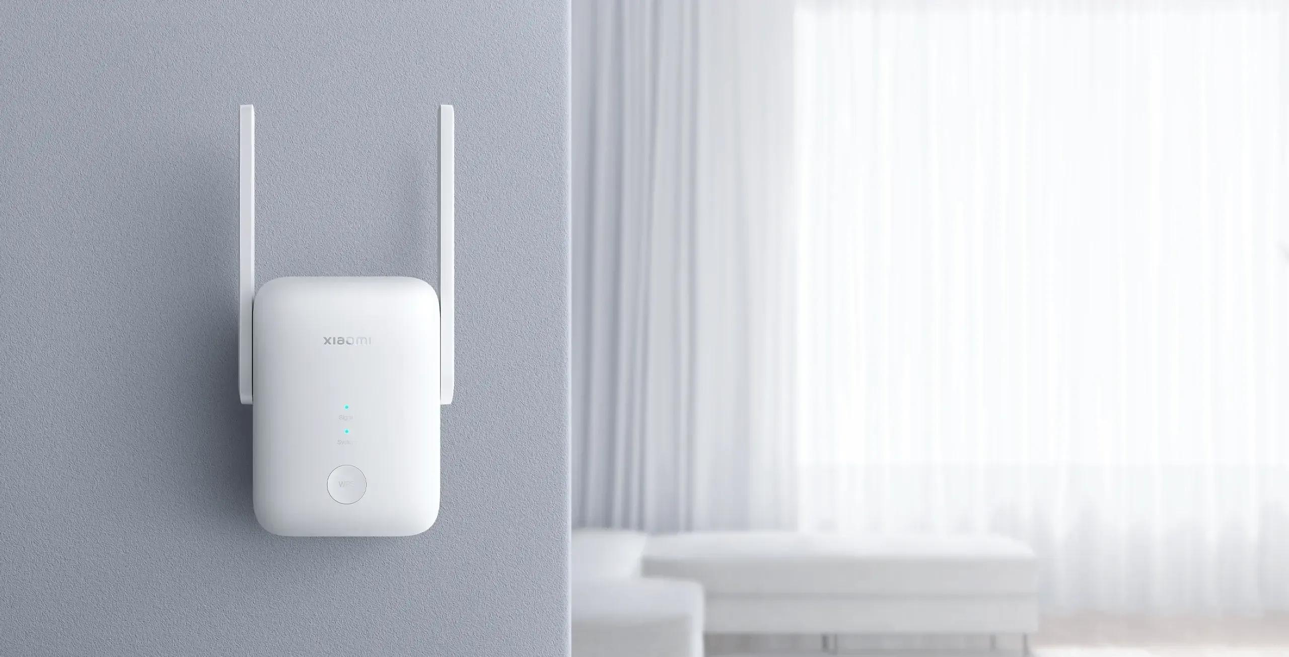 جهاز توسيع نطاق Wi-Fi من Xiaomi AX1500 يعزز سرعة الإنترنت لديك