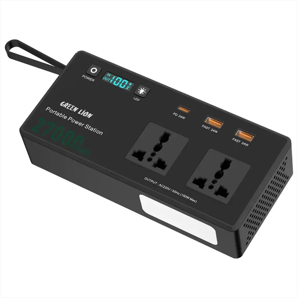 Green Lion GNVTMTE27PBBK Volt Mate 27000mAh Power Station