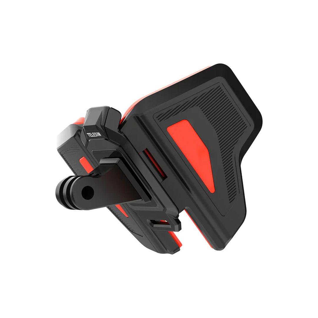 TELESIN GP-HBM-MT2 Motorcycle Helmet Chin Strap Mount for Action Camera