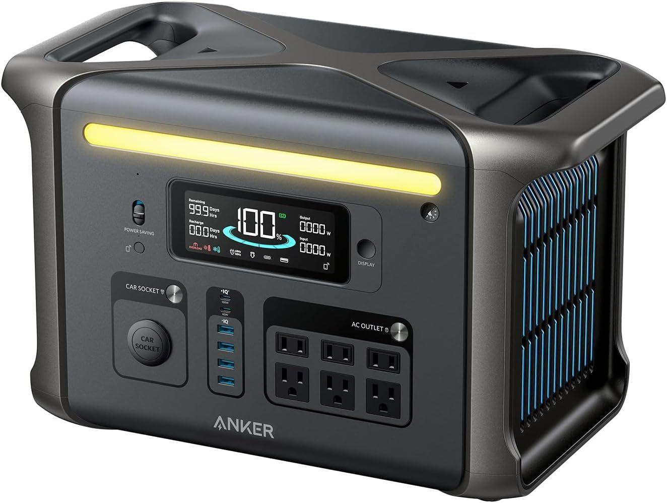 Anker SOLIX F1500 Portable Power Station - 1536Wh | 1800W