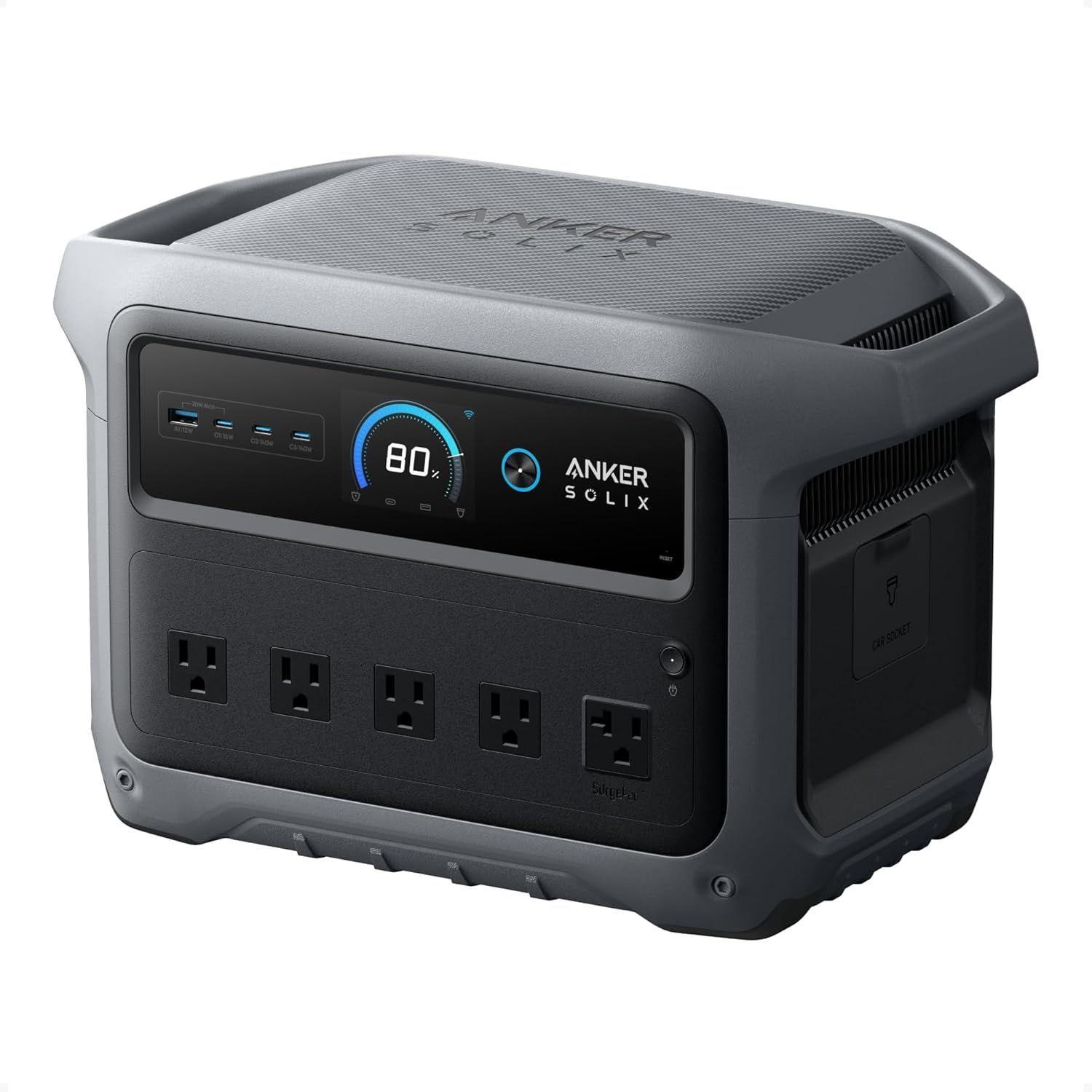 Anker SOLIX C1000 Gen 2 Portable Power Station - 1024Wh | 2000W