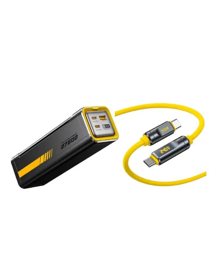 AOHI AOC-P011 The Future Starship 240W 27,600mAh LED Display Power Bank with USB-C to USB-C Cable